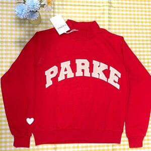 Parke Valentine’s Day Limited College Fit Pullover Sweatshirt Red Cozy👚👚